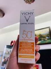 Kem Chống Nắng Vichy Ideal Soleil Anti-Ageing SPF50 50ml - Dưỡng Da Ngừa Lão Hóa, Bảo Vệ Tia UV Tối Ưu