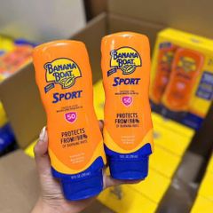 Kem chống nắng Banana Boat Sport SPF 50+ 295ml - Bảo vệ da tối ưu cho vận động viên và yêu thích hoạt động ngoài trời