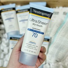 Kem chống nắng Neutrogena Ultra Sheer SPF 70 88ml 405070