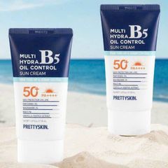 Kem Chống Nắng Pretty Skin Hydra B5 Exosome 50ml – Kiềm Dầu, Phục Hồi Ẩm Cho Làn Da Khỏe Mạnh, Bảo Vệ Toàn Diện