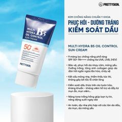 Kem Chống Nắng Pretty Skin Hydra B5 Exosome 50ml – Kiềm Dầu, Phục Hồi Ẩm Cho Làn Da Khỏe Mạnh, Bảo Vệ Toàn Diện