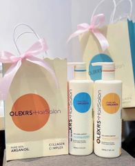 Bộ Gội Xả Olexrs Argan Oil Collagen 500ml - Phục Hồi Tóc Hư Tổn - Chăm Sóc Tóc Chuyên Sâu