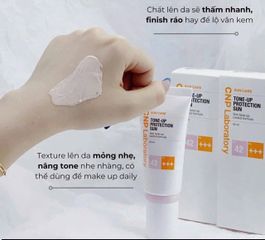 Set Kem Chống Nắng CNP Tone Up 50ml + 31ml - Nâng Tông Tự Nhiên, Bảo Vệ Da Chống UVA/UVB,