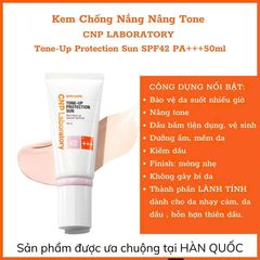 Kem Chống Nắng CNP 31ml - Phục Hồi Da Nhẹ Mặt, SPF cao, Bảo Vệ Da Tối Ưu, Dưỡng Ẩm, Chống Nắng Chuyên Nghiệp