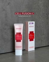 Kem Chống Nắng Cell Fusion C Toning 100 SPF50+ – nâng tông, kiềm dầu