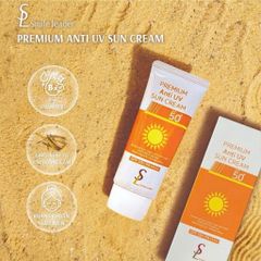 Kem Chống Nắng Smile Leader 60ml - Mỏng Nhẹ, Chống Nắng Ổn Định, Duy Trì Làn Da Tươi Trẻ