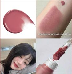 Má Hồng Rare Beauty Soft Pinch Dewy Liquid Blush 3.2ml Wonder - Trang Điểm Làn Da Rạng Rỡ Tự Nhiên