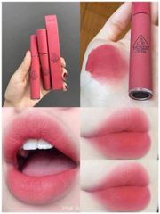 Son Kem Lì 3CE Velvet Lip Tint #Pink Break - Chất Son Mềm Mại, Lâu Trôi, Đem Đến Sắc Môi Tự Nhiên Quyến Rũ