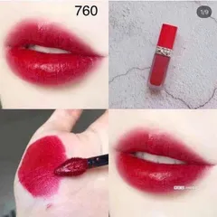 Son Kem Dior 760 Rouge Ultra Care - Son Mịn Lì, Lên Màu Chuẩn, Độ Bám Màu Cao, Hàng Chính Hãng Dior