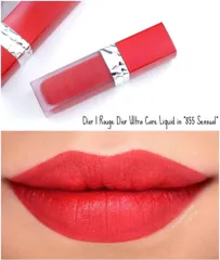 Son Kem Dior 855 Ultra Care Liquid Sensual - Son Môi Mượt Mịn, Chăm Sóc Nhẹ Nhàng, Phong Cách Cao Cấp