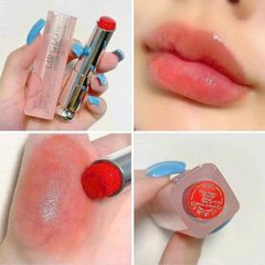 Son Dior Addict Lip Glow 025 Seoul Scarlet vỏ xanh – dưỡng hồng, tăng sắc môi