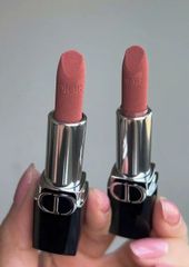 Son Dior 100 Velvet 3.5g - Màu Nude Sang Mịn Lì, Son Trang Điểm Cao Cấp, Quà Tặng Đẹp Cho Phái Đẹp