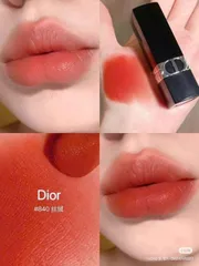Son Dior 840 Rouge Velvet - Lì Mượt Sang Trọng, Chất Son Đỉnh Cao, Dành Cho Tín Đồ Làm Đẹp
