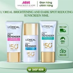 (Hàng CTY) Kem Chống Nắng LOreal Paris Defender UV Serum Protector SPF50+/PA++++ 50ML - Nana Shop