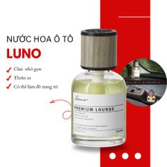 Nước hoa ô tô PREMIUM LOUNGE 160ml-Hoa nhài + Cổ Long) chống say xe, thơm phòng