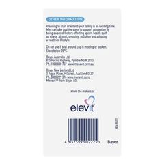 Menevit Viên Uống Hỗ Trợ Sinh Sản Nam Giới Tăng Khả Năng Thụ Thai - Vitamin C, E, Kẽm 90 Viên 624893