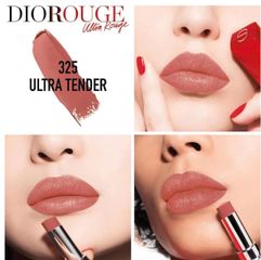Son Dior 325 Ultra Tender Ultra Rouge Vỏ Đỏ - Son Môi Bóng Mềm Mại, Mọng Nhẹ, Phong Cách Thời Trang cao cấp