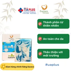 Xà Bông Dừa Bạc Hà Escoco 100g - Sữa Tắm Từ Dầu Dừa Tự Nhiên, Hương Bạc Hà Tươi Mát, Phù Hợp Với Da Nhạy Cảm