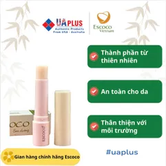Son Dưỡng Dừa Escoco 3.8g - Dưỡng ẩm tự nhiên cho môi mềm mại và căng mịn, sản phẩm Việt Nam.