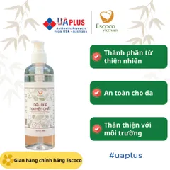 Dầu Dừa Tách Lạnh Ly Tâm Escoco 250ml – Dầu dừa ép lạnh ly tâm Nguyên Chất Tự Nhiên Cho Da, Tóc, Chăm Sóc Sức Khỏe và Nấu Ăn