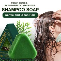 Xà phòng gội đầu thảo mộc Usmam Nuôi dưỡng da đầu làm tóc bóng mượt, làm sạch nuôi dưỡng chân tóc, giúp tóc mềm mượt