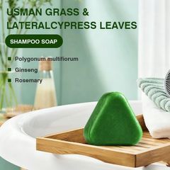 Xà phòng gội đầu thảo mộc Usmam Nuôi dưỡng da đầu làm tóc bóng mượt, làm sạch nuôi dưỡng chân tóc, giúp tóc mềm mượt