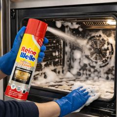 Dung dịch vệ sinh lò nướng, vỉ nướng 500ml Reine Welle, tẩy dầu mỡ cháy khét bám lâu ngày (dạng bọt)