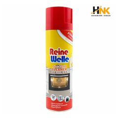 Dung dịch vệ sinh lò nướng, vỉ nướng 500ml Reine Welle, tẩy dầu mỡ cháy khét bám lâu ngày (dạng bọt)