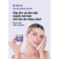 (CHÍNH HÃNG) Kem Dưỡng Da DLK Azulene Ampoule Cream Hỗ Trợ Phục Hồi Và Làm Dịu Da Nhạy Cảm - 50g