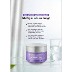 (CHÍNH HÃNG) Kem Dưỡng Da DLK Azulene Ampoule Cream Hỗ Trợ Phục Hồi Và Làm Dịu Da Nhạy Cảm - 50g