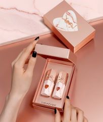 Set 2 Son YSL limited (vân đá - màu 610+442)