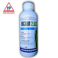 KICKON2.5CS 1 Lít THUỐC DIỆT MUỖI VÀ CÔN TRÙNG GIA DỤNG, Tồn Lưu Lâu,phun tường, góc kẹt, chuồng trại,cây trồng