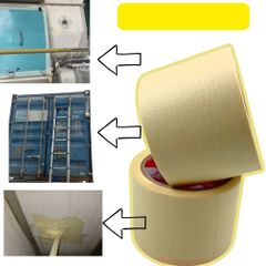 Băng Keo Giấy Rộng 10cm, Dài 22m Giá Rẻ Nhất, Siêu Dính Chắc, Chịu Nhiệt Tốt, Ứng Dụng Nhiều