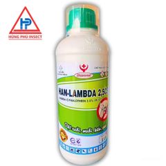 HAN-LAMBDA2.5CS 1 LÍT Chuyên tiêu diệt côn trùng gây hại như muỗi (muỗi bệnh sốt xuất huyết, sốt rét),ruồi, kiến,và gián