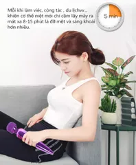 Máy đánh tan bọng mắt, làm thon gọn gương mặt cầm tay nhỏ gọn, có sạc pin