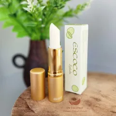 Date 6/26 Son dừa dưỡng môi Escoco coconut Lip Balm