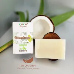 Xà bông dừa Hương Chanh Dừa phương pháp lạnh Escoco - Xà phòng thiên nhiên Handmade Soap 625726