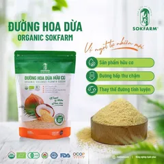 Đường Hoa Dừa Hữu Cơ Sokfarm 300g 625721