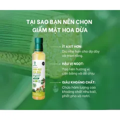 Giấm mật hoa dừa organic Sokfarm 1 lít 625737
