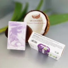 Xà bông Dừa Hương Hoa Oải Hương (Lavender) - Xà phòng thiên nhiên Handmade Soap