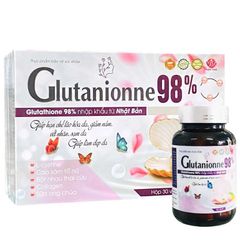 Viên uống làm đẹp da, giảm nếp nhăn Glutanionne 98%