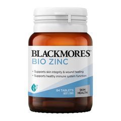 Viên Kẽm Tự Nhiên Blackmores Bio Zinc 84 Viên - Tăng Cường Đề Kháng, Hỗ Trợ Làm Đẹp Da và Giảm Mụn Trứng Cá 625864