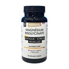 Magnesium Bisglycinate Nat&Form 300mg (90 viên)
