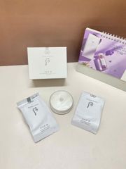 Set Phấn Nước Dưỡng Trắng Whoo Radiant White Moisture Cushion 1+2