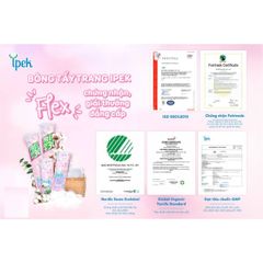 [Tặng mặt nạ] Combo 10 bông tẩy trang Ipek cotton mềm mịn xơ bông tự nhiên 150 miếng/gói (hoặc 130 miếng)