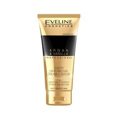Kem dưỡng da tay và dưỡng móng 100ml Eveline Argan Vanilla Professional Luxury dưỡng ẩm giúp tay mềm mịn, móng chắc khỏe