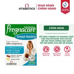 Vitamin Tổng Hợp Pregnacare Breastfeeding 84 Viên - Hỗ Trợ Lợi Sữa và Sức Khỏe Mẹ Sau Sinh - Dinh Dưỡng Từ Anh 626171