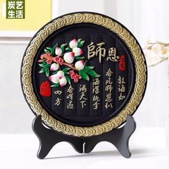 Tranh đĩa phong thủy than hoạt tính, Vật phẩm trang trí, Quà tặng lưu niệm