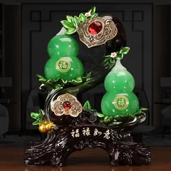 Tượng hồ lô đôi trang trí nhà cửa phòng khách, tủ kệ, quà tặng tân gia cao cấp