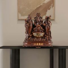 (Size 32 cm) Tượng trang trí nhà cửa tam đa Phúc Lộc Thọ, quà tặng tân gia cao cấp, vật phẩm phong thủy